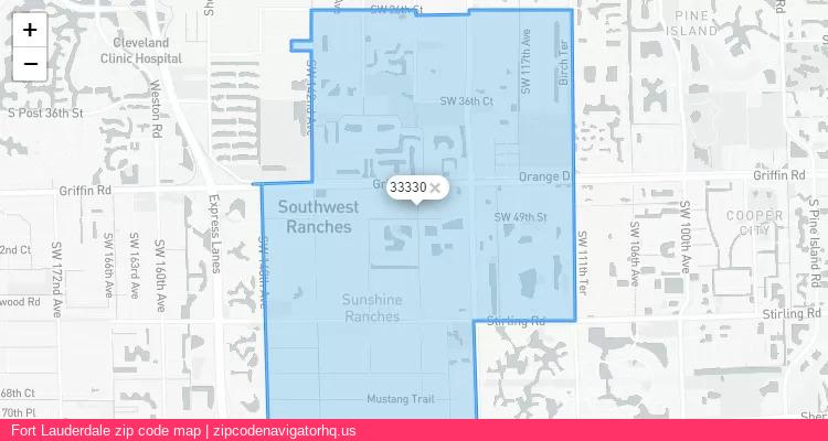 Fort Lauderdale City is a small town located Florida, in the South region of the United States, and its official zip code is 33330. Fort Lauderdale city more data from ValidUsapostalcodes | ValidUsapostalcodes