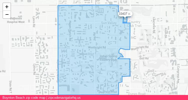 Boynton Beach City is a small town located Florida, in the South region of the United States, and its official zip code is 33437. Boynton Beach city more data from ValidUsapostalcodes | ValidUsapostalcodes