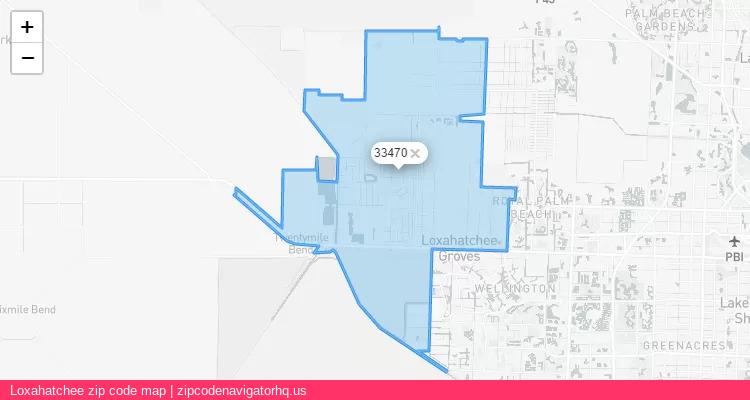 Loxahatchee City is a small town located Florida, in the South region of the United States, and its official zip code is 33470. Loxahatchee city more data from ValidUsapostalcodes | ValidUsapostalcodes