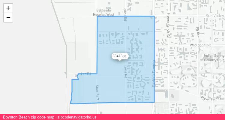 Boynton Beach City is a small town located Florida, in the South region of the United States, and its official zip code is 33473. Boynton Beach city more data from ValidUsapostalcodes | ValidUsapostalcodes
