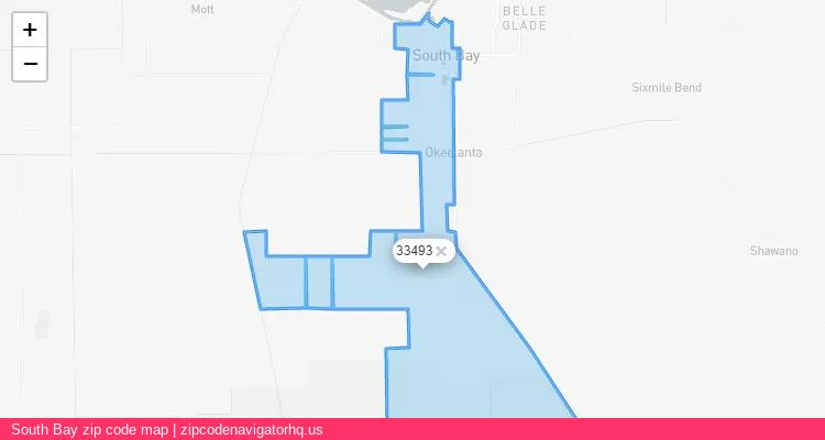 South Bay City is a small town located Florida, in the South region of the United States, and its official zip code is 33493. South Bay city more data from ValidUsapostalcodes | ValidUsapostalcodes