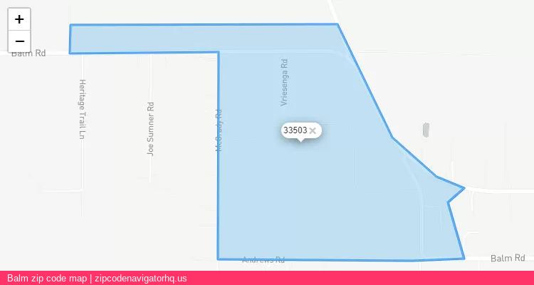 Balm City is a small town located Florida, in the South region of the United States, and its official zip code is 33503. Balm city more data from ValidUsapostalcodes | ValidUsapostalcodes