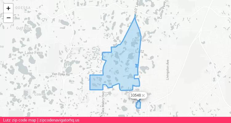 Lutz City is a small town located Florida, in the South region of the United States, and its official zip code is 33548. Lutz city more data from ValidUsapostalcodes | ValidUsapostalcodes