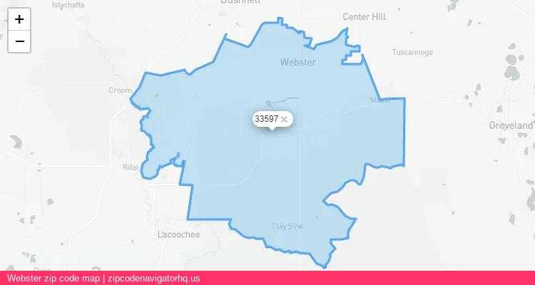 Webster City is a small town located Florida, in the South region of the United States, and its official zip code is 33597. Webster city more data from ValidUsapostalcodes | ValidUsapostalcodes