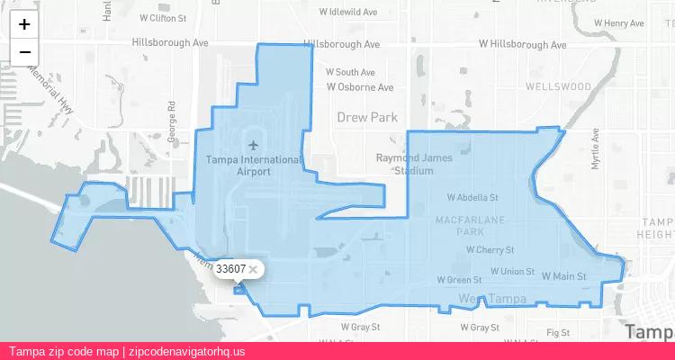Tampa City is a small town located Florida, in the South region of the United States, and its official zip code is 33607. Tampa city more data from ValidUsapostalcodes | ValidUsapostalcodes