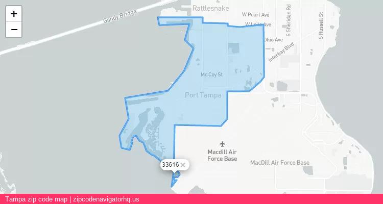 Tampa City is a small town located Florida, in the South region of the United States, and its official zip code is 33616. Tampa city more data from ValidUsapostalcodes | ValidUsapostalcodes