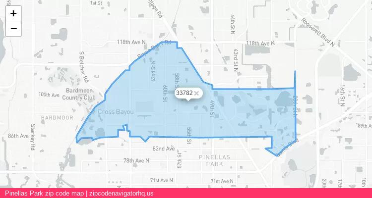 Pinellas Park City is a small town located Florida, in the South region of the United States, and its official zip code is 33782. Pinellas Park city more data from ValidUsapostalcodes | ValidUsapostalcodes