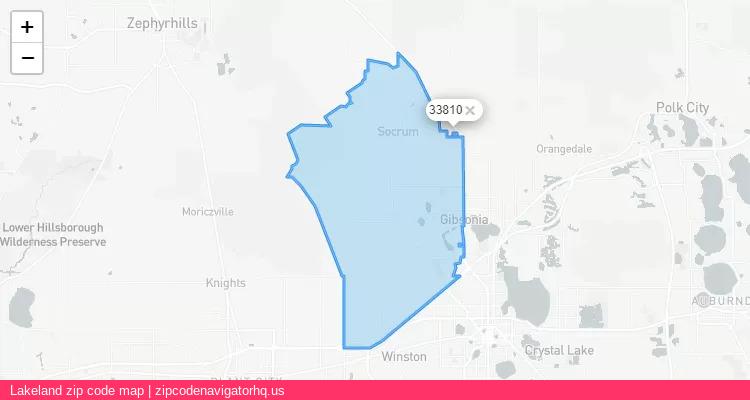 Lakeland City is a small town located Florida, in the South region of the United States, and its official zip code is 33810. Lakeland city more data from ValidUsapostalcodes | ValidUsapostalcodes