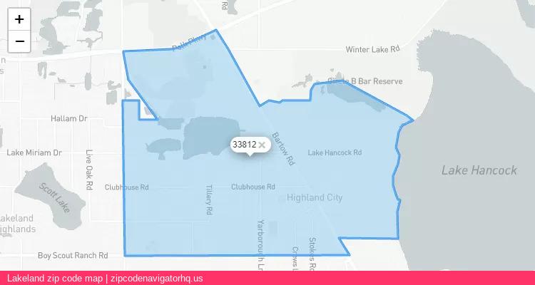 Lakeland City is a small town located Florida, in the South region of the United States, and its official zip code is 33812. Lakeland city more data from ValidUsapostalcodes | ValidUsapostalcodes