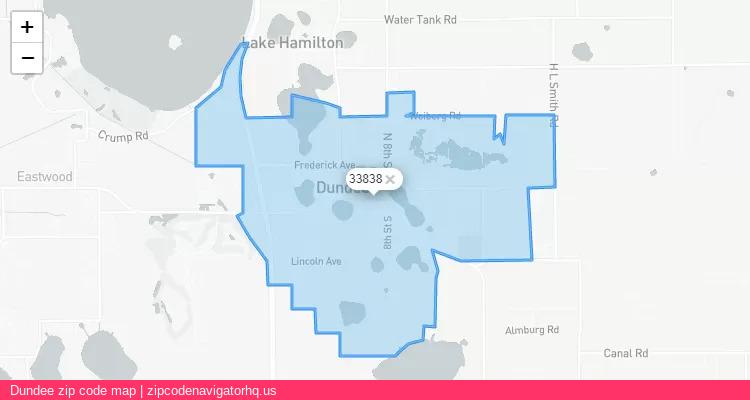 Dundee City is a small town located Florida, in the South region of the United States, and its official zip code is 33838. Dundee city more data from ValidUsapostalcodes | ValidUsapostalcodes