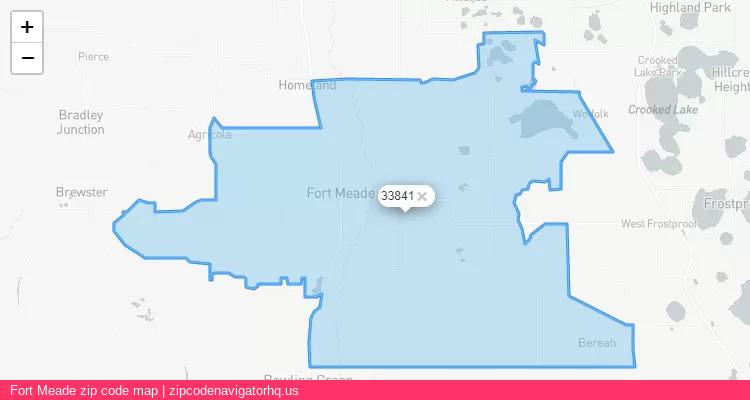 Fort Meade City is a small town located Florida, in the South region of the United States, and its official zip code is 33841. Fort Meade city more data from ValidUsapostalcodes | ValidUsapostalcodes