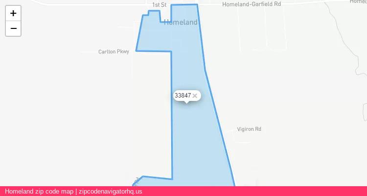 Homeland City is a small town located Florida, in the South region of the United States, and its official zip code is 33847. Homeland city more data from ValidUsapostalcodes | ValidUsapostalcodes