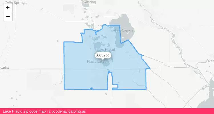 Lake Placid City is a small town located Florida, in the South region of the United States, and its official zip code is 33852. Lake Placid city more data from ValidUsapostalcodes | ValidUsapostalcodes
