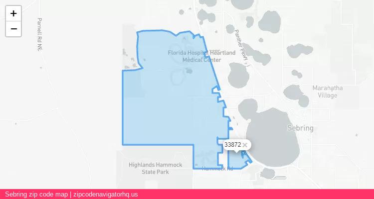 Sebring City is a small town located Florida, in the South region of the United States, and its official zip code is 33872. Sebring city more data from ValidUsapostalcodes | ValidUsapostalcodes
