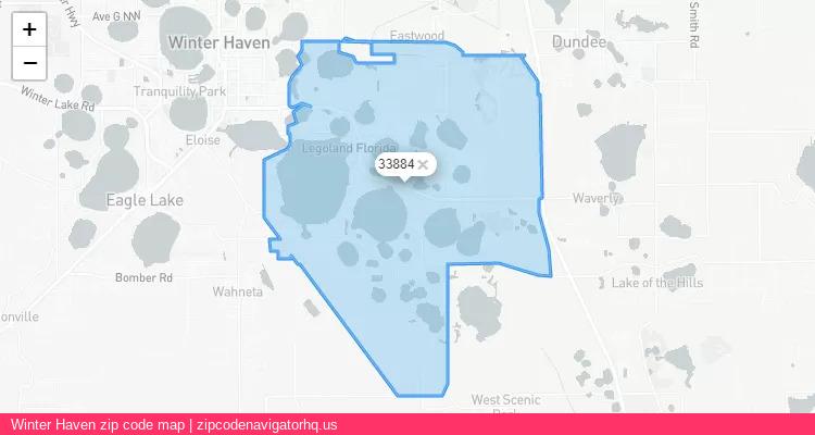 Winter Haven City is a small town located Florida, in the South region of the United States, and its official zip code is 33884. Winter Haven city more data from ValidUsapostalcodes | ValidUsapostalcodes