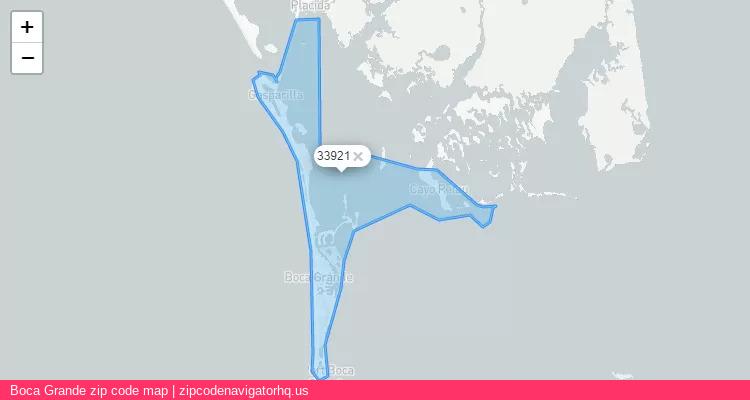 Boca Grande City is a small town located Florida, in the South region of the United States, and its official zip code is 33921. Boca Grande city more data from ValidUsapostalcodes | ValidUsapostalcodes