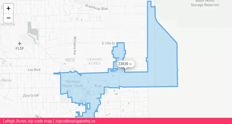 Lehigh Acres City is a small town located Florida, in the South region of the United States, and its official zip code is 33936. Lehigh Acres city more data from ValidUsapostalcodes | ValidUsapostalcodes
