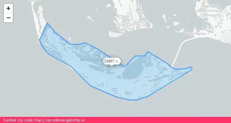 Sanibel City is a small town located Florida, in the South region of the United States, and its official zip code is 33957. Sanibel city more data from ValidUsapostalcodes | ValidUsapostalcodes