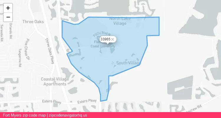 Fort Myers City is a small town located Florida, in the South region of the United States, and its official zip code is 33965. Fort Myers city more data from ValidUsapostalcodes | ValidUsapostalcodes