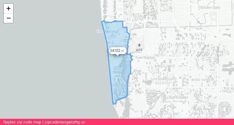 Naples City is a small town located Florida, in the South region of the United States, and its official zip code is 34102. Naples city more data from ValidUsapostalcodes | ValidUsapostalcodes
