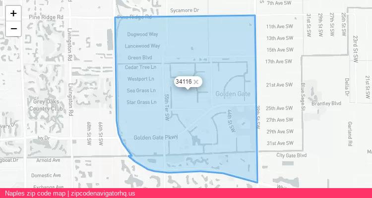 Naples City is a small town located Florida, in the South region of the United States, and its official zip code is 34116. Naples city more data from ValidUsapostalcodes | ValidUsapostalcodes