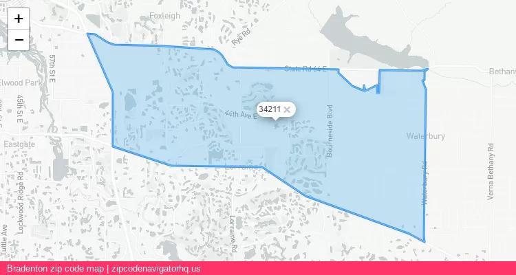 Bradenton City is a small town located Florida, in the South region of the United States, and its official zip code is 34211. Bradenton city more data from ValidUsapostalcodes | ValidUsapostalcodes