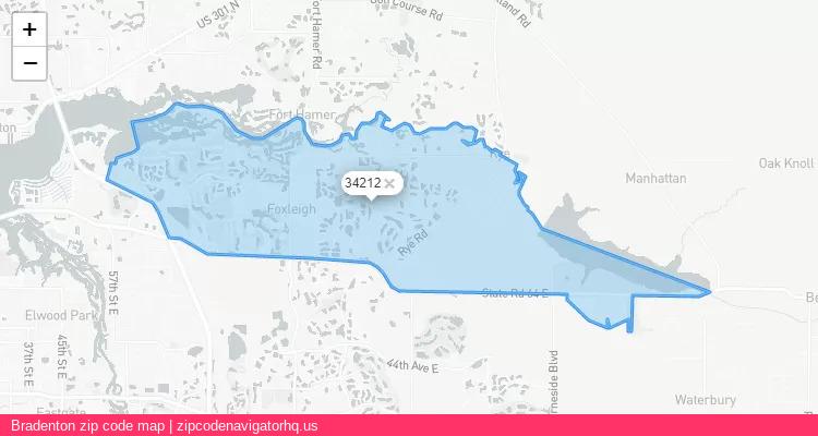 Bradenton City is a small town located Florida, in the South region of the United States, and its official zip code is 34212. Bradenton city more data from ValidUsapostalcodes | ValidUsapostalcodes