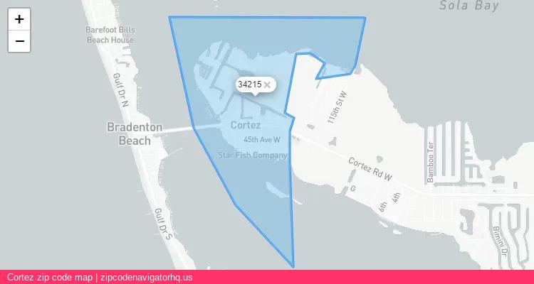 Cortez City is a small town located Florida, in the South region of the United States, and its official zip code is 34215. Cortez city more data from ValidUsapostalcodes | ValidUsapostalcodes
