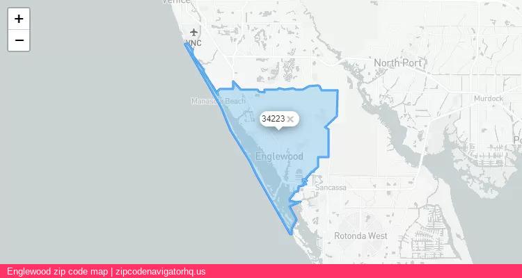Englewood City is a small town located Florida, in the South region of the United States, and its official zip code is 34223. Englewood city more data from ValidUsapostalcodes | ValidUsapostalcodes