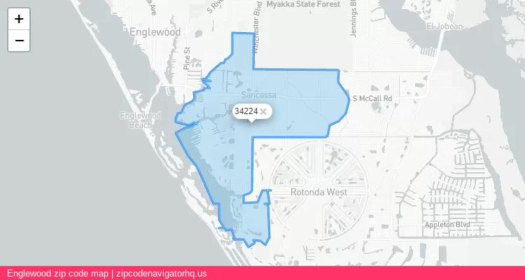 Englewood City is a small town located Florida, in the South region of the United States, and its official zip code is 34224. Englewood city more data from ValidUsapostalcodes | ValidUsapostalcodes