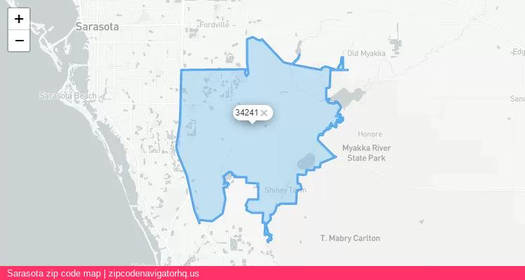 Sarasota City is a small town located Florida, in the South region of the United States, and its official zip code is 34241. Sarasota city more data from ValidUsapostalcodes | ValidUsapostalcodes