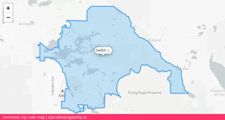 Inverness City is a small town located Florida, in the South region of the United States, and its official zip code is 34450. Inverness city more data from ValidUsapostalcodes | ValidUsapostalcodes