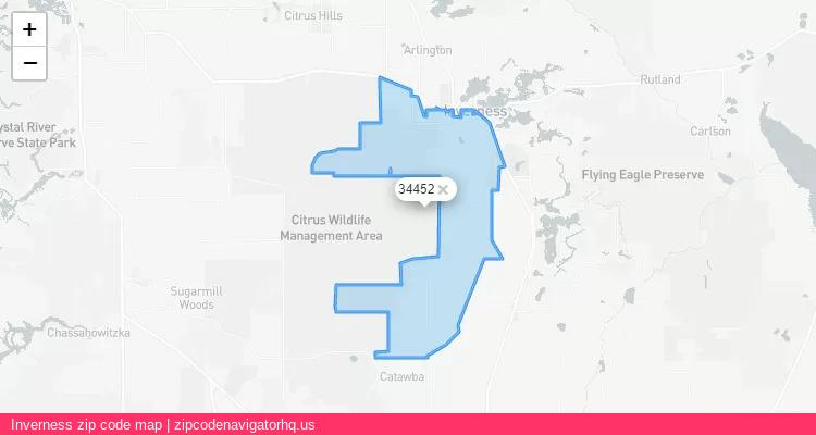 Inverness City is a small town located Florida, in the South region of the United States, and its official zip code is 34452. Inverness city more data from ValidUsapostalcodes | ValidUsapostalcodes