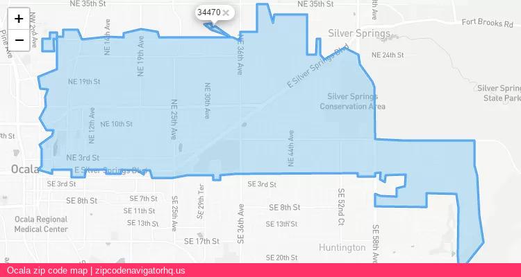 Ocala City is a small town located Florida, in the South region of the United States, and its official zip code is 34470. Ocala city more data from ValidUsapostalcodes | ValidUsapostalcodes