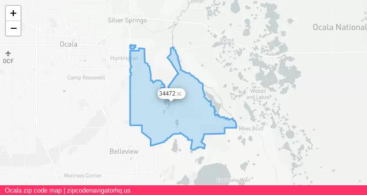 Ocala City is a small town located Florida, in the South region of the United States, and its official zip code is 34472. Ocala city more data from ValidUsapostalcodes | ValidUsapostalcodes