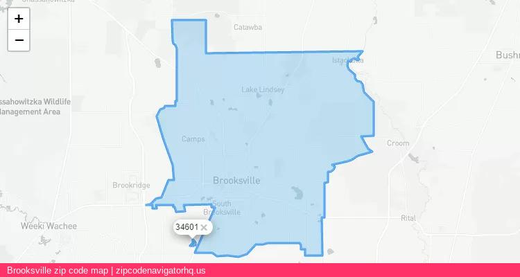 Brooksville City is a small town located Florida, in the South region of the United States, and its official zip code is 34601. Brooksville city more data from ValidUsapostalcodes | ValidUsapostalcodes