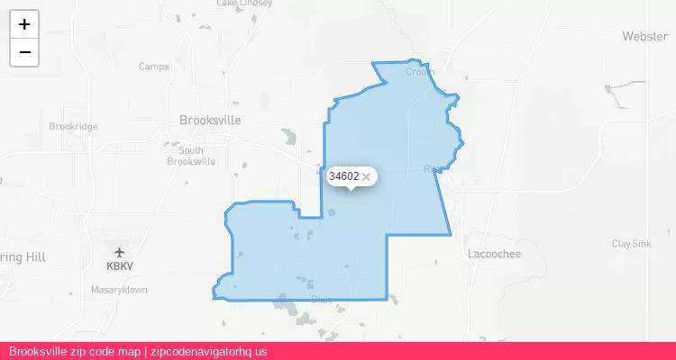 Brooksville City is a small town located Florida, in the South region of the United States, and its official zip code is 34602. Brooksville city more data from ValidUsapostalcodes | ValidUsapostalcodes