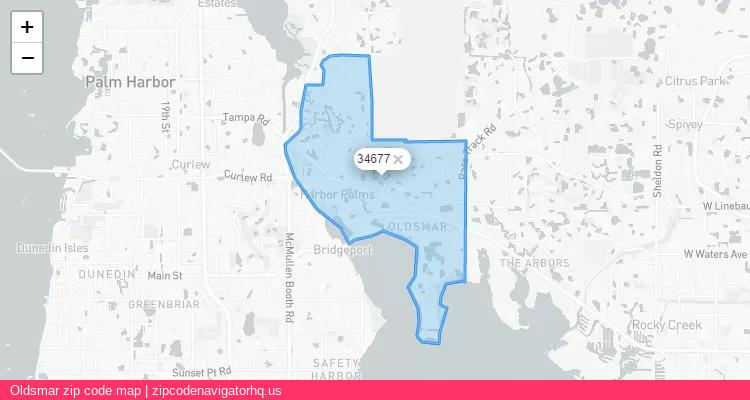Oldsmar City is a small town located Florida, in the South region of the United States, and its official zip code is 34677. Oldsmar city more data from ValidUsapostalcodes | ValidUsapostalcodes
