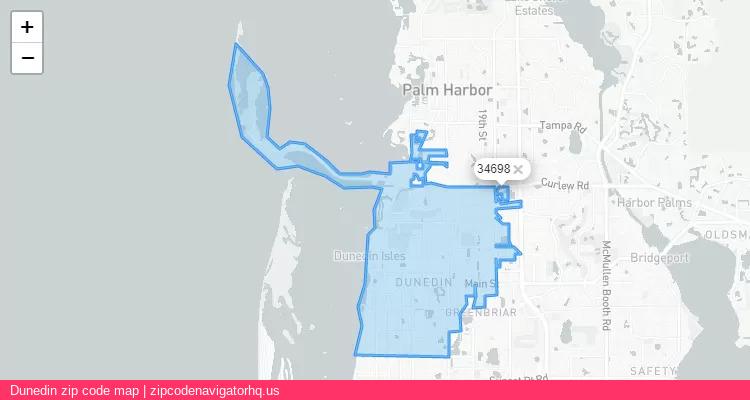Dunedin City is a small town located Florida, in the South region of the United States, and its official zip code is 34698. Dunedin city more data from ValidUsapostalcodes | ValidUsapostalcodes