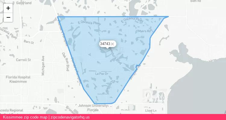 Kissimmee City is a small town located Florida, in the South region of the United States, and its official zip code is 34743. Kissimmee city more data from ValidUsapostalcodes | ValidUsapostalcodes