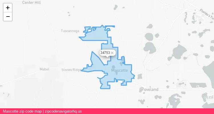 Mascotte City is a small town located Florida, in the South region of the United States, and its official zip code is 34753. Mascotte city more data from ValidUsapostalcodes | ValidUsapostalcodes