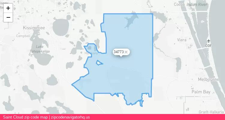 Saint Cloud City is a small town located Florida, in the South region of the United States, and its official zip code is 34773. Saint Cloud city more data from ValidUsapostalcodes | ValidUsapostalcodes