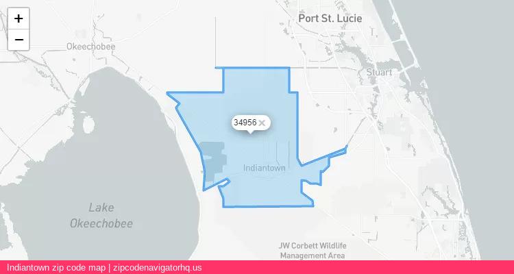 Indiantown City is a small town located Florida, in the South region of the United States, and its official zip code is 34956. Indiantown city more data from ValidUsapostalcodes | ValidUsapostalcodes